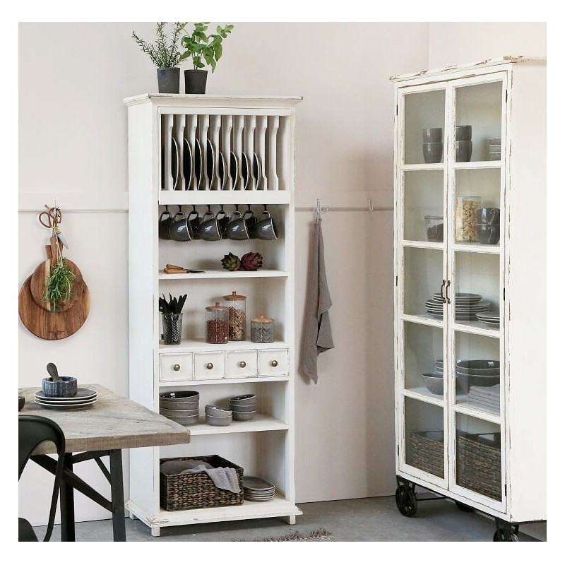 bialy-regal-z-przegródkami-na-talerze-postarzany-regał-kuchenny-meble-chic-antique-polska-sklep-designbywomen
